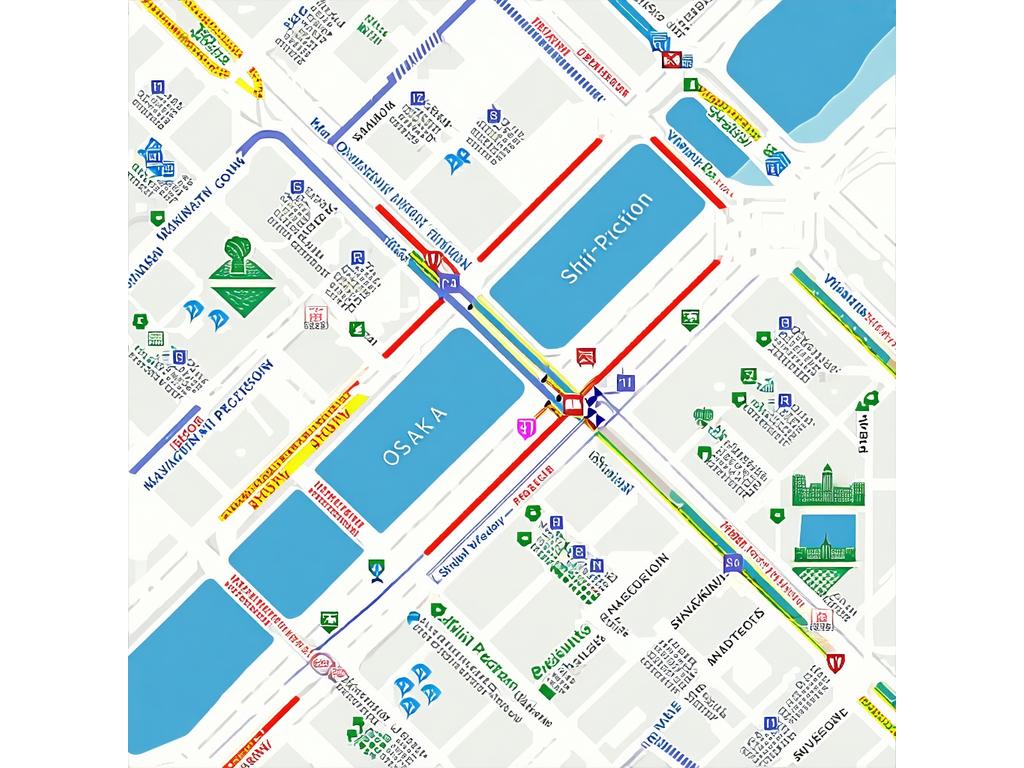 大阪本社周辺地図